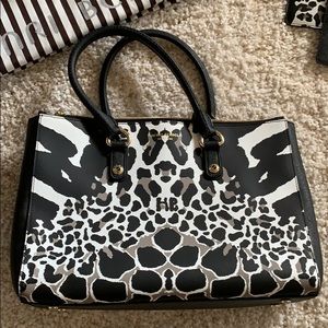 Henri Bendel carryall briefcase & clutches